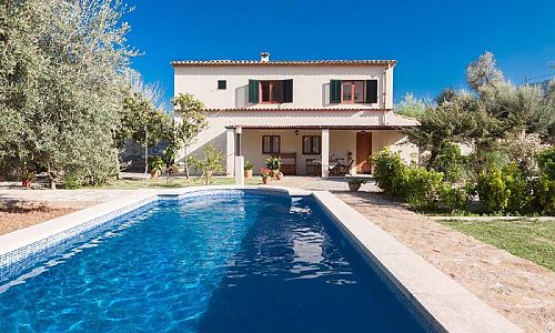 Finca Pollenca Mallorca 4 Personen Kamin