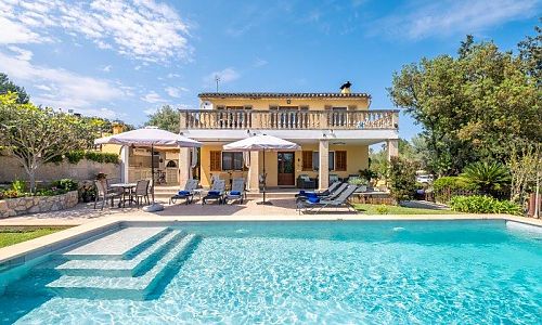 Finca Mallorca Pollenca 8 Personen Garten Pool