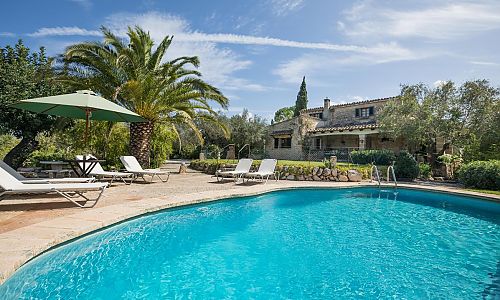 Finca Mallorca 8 Personen Pollenca Pool