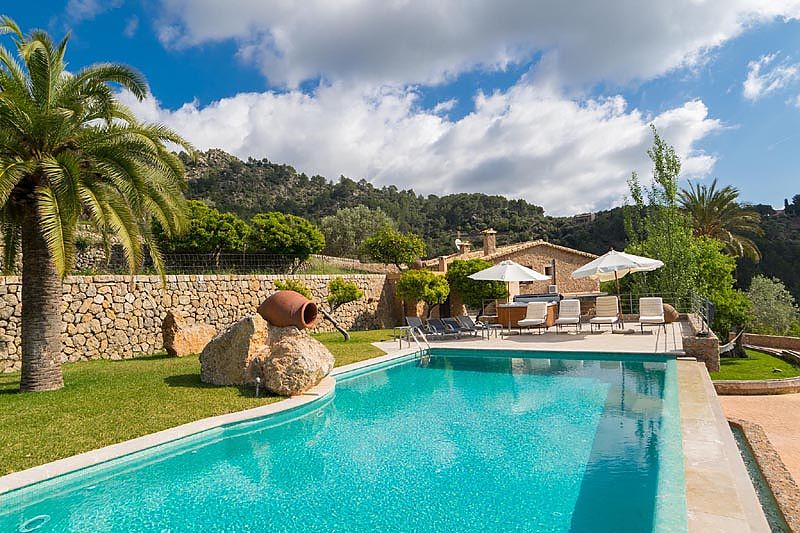 Finca für 8 Personen bei Mancor de la Vall Salzwasserpool der Finca ID-Nr. 098 bei Mancor de la Vall
