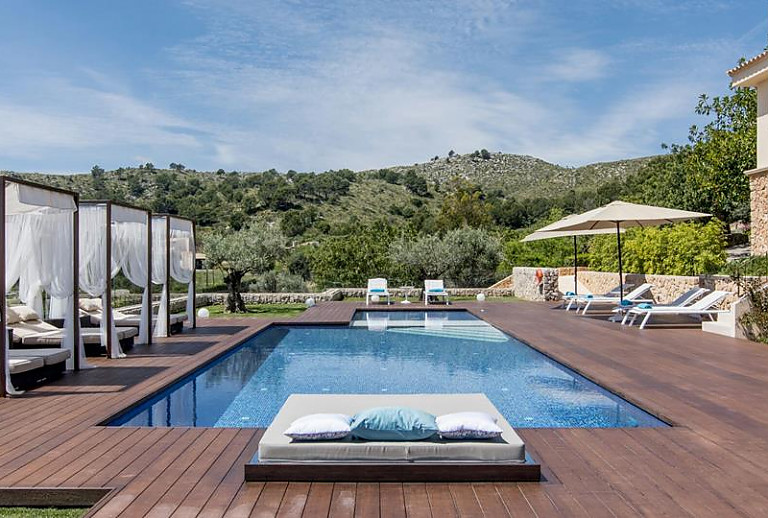 Finca Mallorca Cala Millor 12 Personen