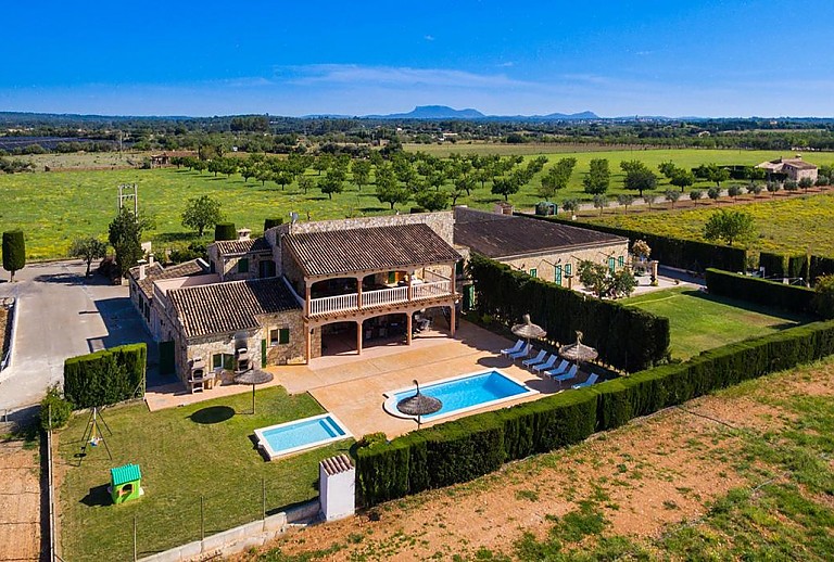 Finca Mallorca Sencelles 32 Personen