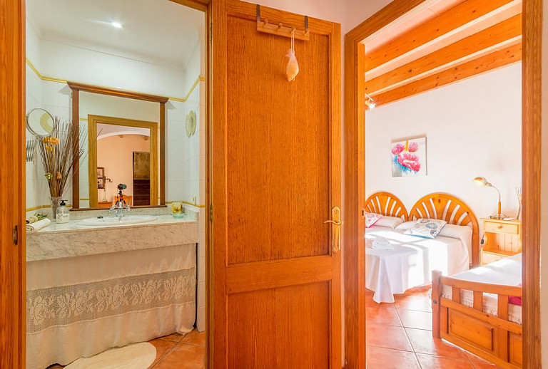 Badezimmer am Schlafzimmer