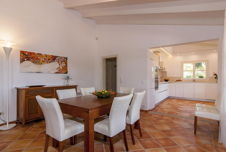 Essbereich vor der Küche