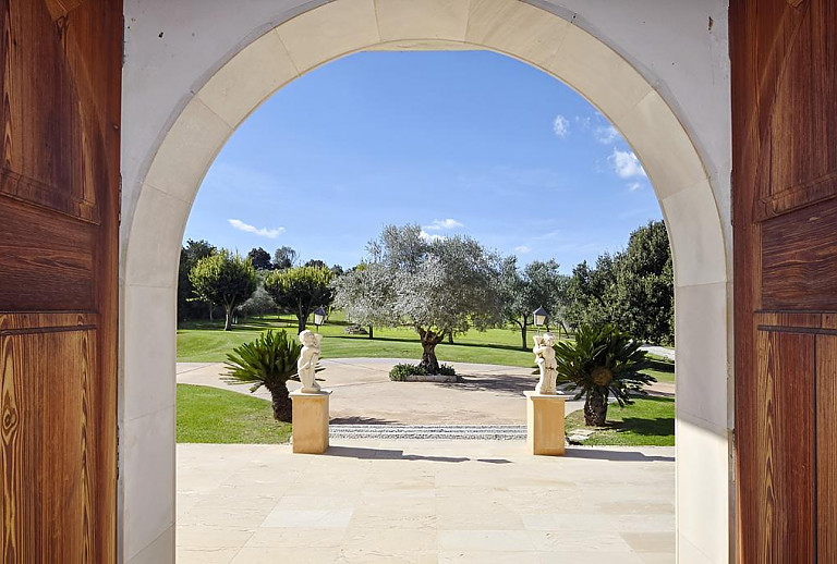 Eingangstür zur Finca