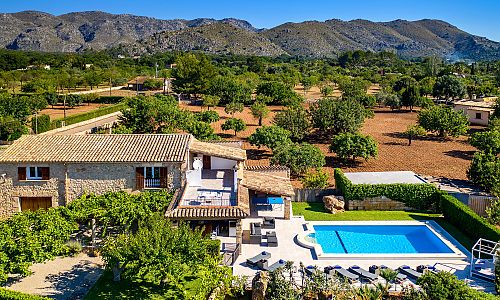 Rustikale Finca Norden Sommerküche