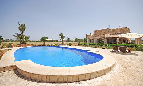 Finca Mallorca Campos 12 Personen Klimaanlage