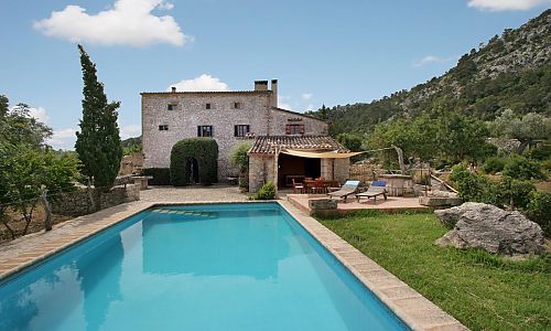 Finca Mallorca Pollenca Antik Bergblick 8 Personen